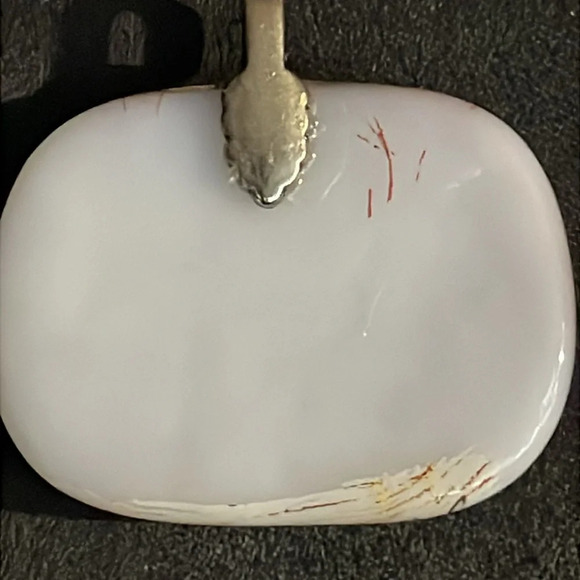 Vintage glass 3D hose riding pendent - Picture 6 of 6